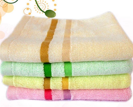 竹纤维毛巾-彩缎档竹棉毛巾